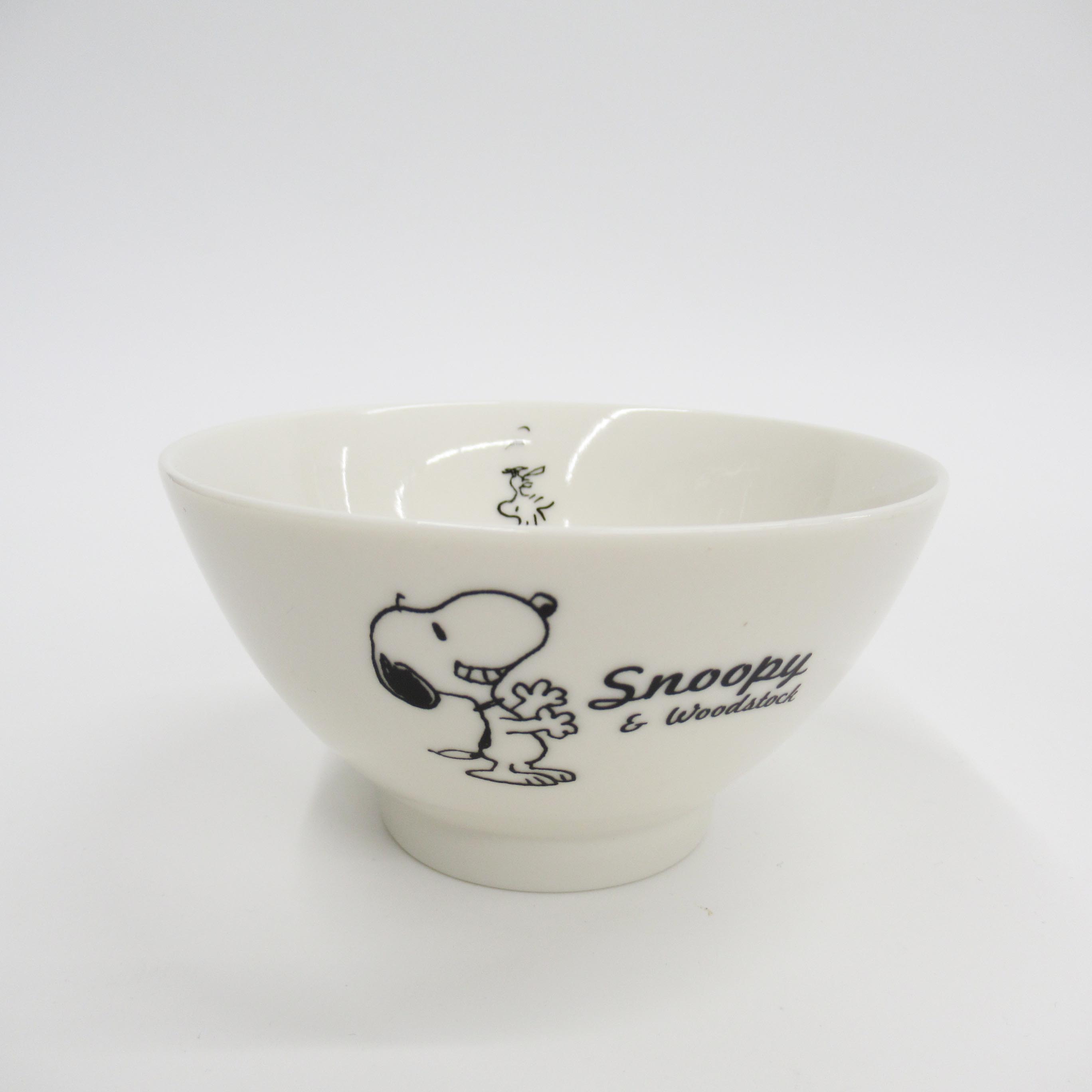 PEANUTS 茶碗スヌーピー＆ウッドストック